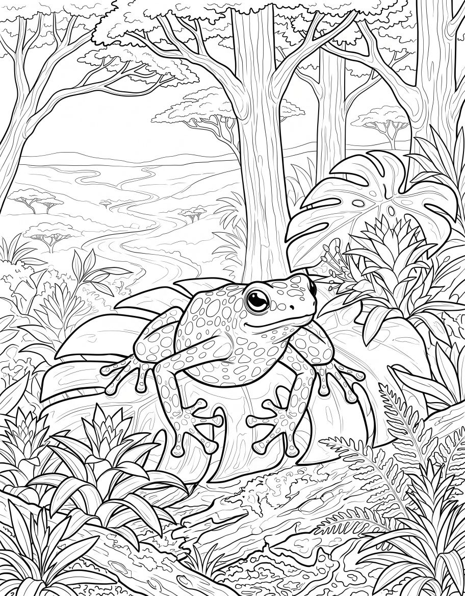 Splish Coloring Page